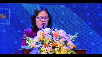 [SV_STARTUP-2020] Thứ trưởng Bộ GD&ĐT Ngô Thị Minh dự Lễ Khai mạc SV_STARTUP-2020