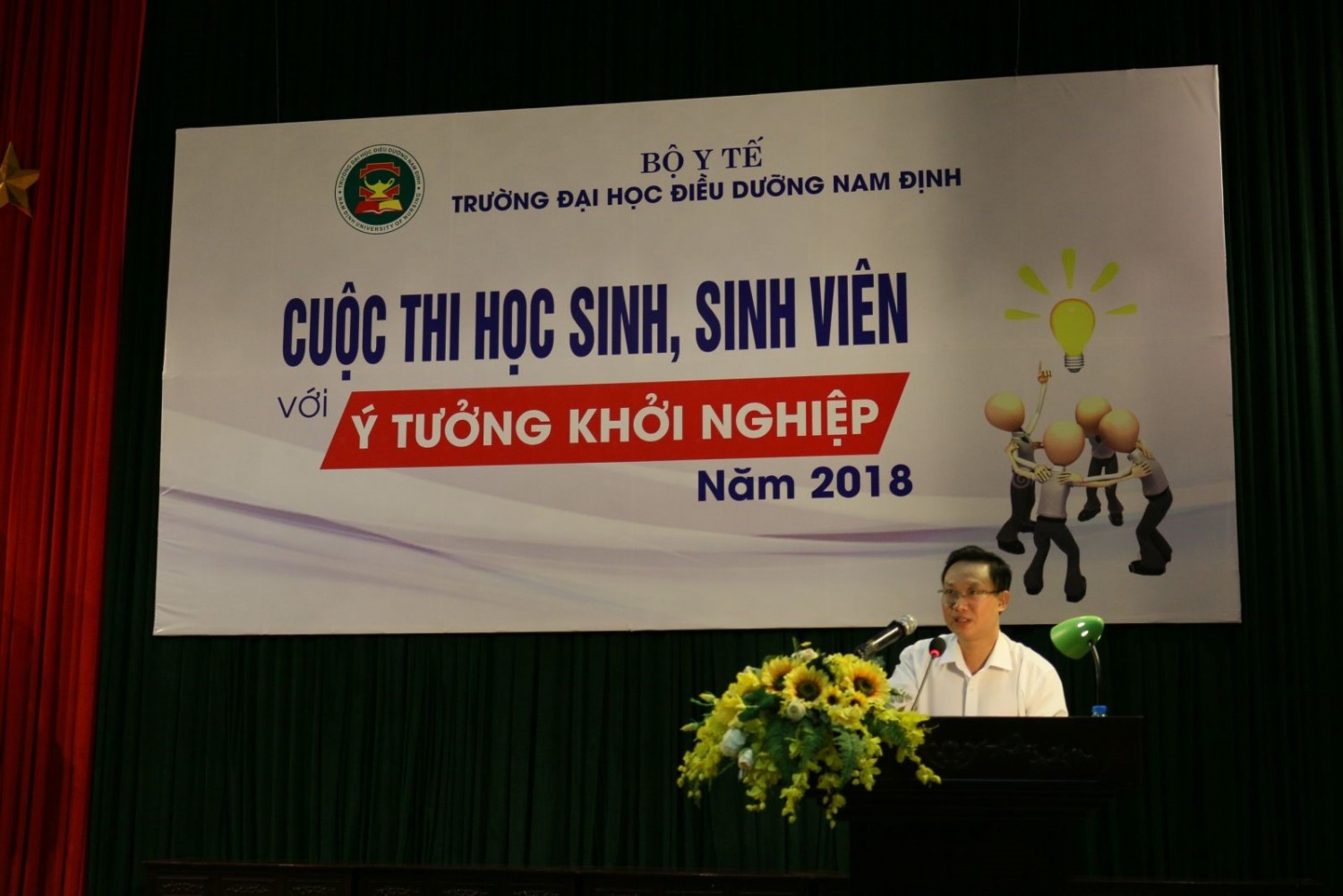 Bai 20 Dai hoc Dieu duong Nam Dinh to chuc Cuoc thi Hoc sinh sinh vien voi y tuong khoi nghiep nam 2018 1